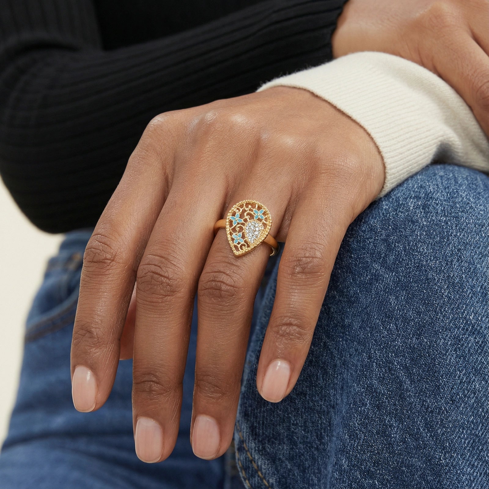 Enchanted Heart Ring